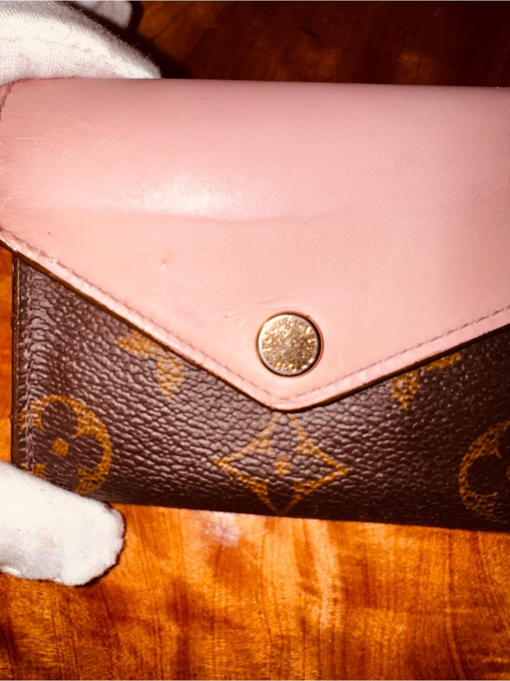 Louis Vuitton Monogram Canvas Zoe Mini Wallets Rose Ballerine - Picture 6 of 14